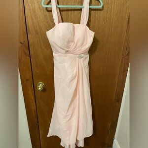 Elegant Pink Evening Dress